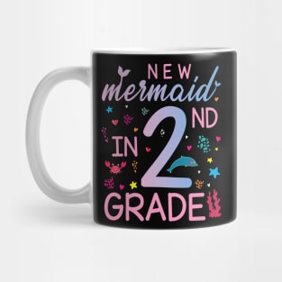 New Mermaid In 2nd Grade Happy Student Senior Back To School Mug